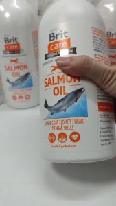 Dầu cá hồi BRIT CARE dưỡng lông tăng đề kháng chó mèo nhập Đức (30ML - 50ML -100ML)
