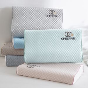 Dansunreve 1 chiếc Vỏ gối làm mát mùa hè bằng cao su đậu đơn 30x50cm 40x60cm Vỏ gối có khóa kéo