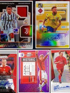 Messi Panini Football Star Card Signature Topps World Cup Premier League Champions League Prizm Manchester United Argentina