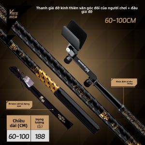 WEITUOSEN | Giá Đỡ Cần Cá Sợi Carbon Nhẹ Dễ Tháo Lắp và Điều Chỉnh