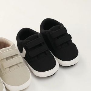 Newborn Boy Girl Shoes First Walkers Infant Baby Shoes Toddler Casual Canvas Crib Baptismal Shoes