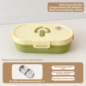 WODEBAIHUI | Insulated Food Container Stainless Steel Bento Box