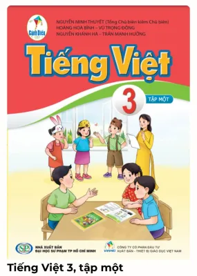 Tiếng Việt 3 Tập 1 Cánh Diều