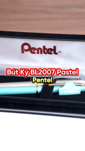 Bút ký cao cấp Pentel Bl2007 ngòi 0.7mm mực xanh thiết kế thanh lịch