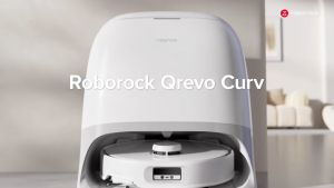 Roborock Qrevo Curv 2 Pro robot hút bụi lau sàn | Lực hút 25000 Pa | Lau nước nóng 60 độ | Bảo hành 2 năm