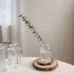 Nordic Style Eucalyptus Green Plant Decoration Artificial Flower Arrangement Cold Tone Decorative Fake Flower Home Decor