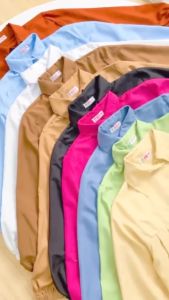 Blouse Wanita Lengan Panjang Baju Wanita Kekinian Tafa Top