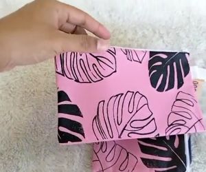 Dompet HP Koin Pouch Wanita Warna Pink Resleting Tali Multifungsi Serbaguna Simple Praktis Gratis Ongkir COD Dzakatoshop