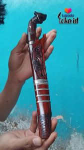 Pisau Badik Laduk Macan Pisau Daging Bahan Baja