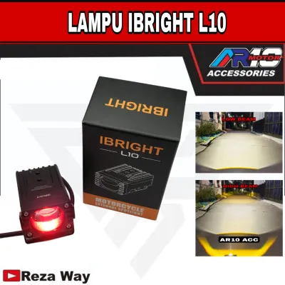 LAMPU TEMBAK IBRIGHT L10 CAHAYA BILED L9