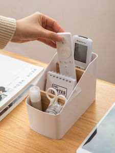 Desktop Organizer Box Detachable Bamboo Wood Separator Tea Table Storage Box Lipstick Makeup Skincare Products Organizer