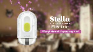 Stella Air Freshener Electric Refill Lavender Bloom 25ml - Pengharum Ruangan Elektrik Pewangi Rumah