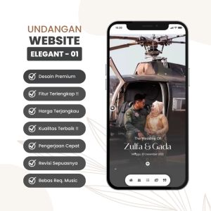 Undangan Digital Tema Elegant: Membuat Undangan Web Pernikahan yang Elegan