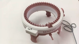 Weaving Loom Alat Rajut Otomatis 22/40-pin cerdas knitting machine alat tenun rajut Engkol Tangan Bisa merajut topi dan syal