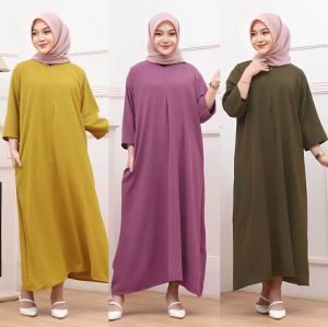 Gamis Murah Wanita Mecca Dress Rayon Armor Premium