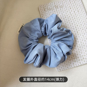 Phụ Kiện Tóc Nữ Phong Cách Hàn Quốc Màu Kem Mềm Mại Dây Buộc Tóc Đuôi Ngựa Dây Buộc Tóc Tròn Phụ Kiện Tóc Hàng Ngày