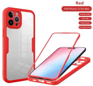 YBD 360° Double Sided Protective Phone Case for Xiaomi POCO & Redmi Devices