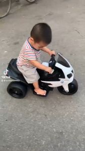 [Xả kho] Xe máy điện trẻ em 5288 siêu rẻ có bàn đạp chân ga có nhạc đèn