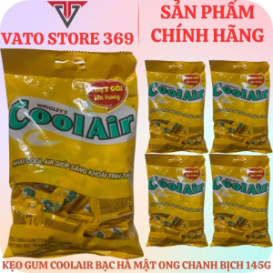 Kẹo sing-gum COOL AIR hương bạc hà mật ong chanh bịch 145g
