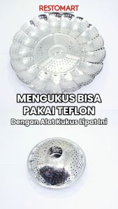 Foldable Steamware / Tempat Pengukus 18.5 cm RESTOMART Stainless (2615009)(F0)