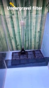 Sepatu Dudukan Kaki & Undergravel Aquascape Aquarium