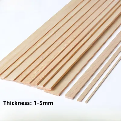 YISEN | DIY Model Handcrafting Pine Wood Sheets
