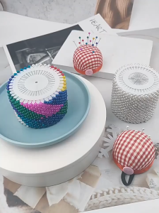 480Pcs Pearl Head Sewing Pins Art Crafts Fixing Pins for Shaping Fabric Quilting Projects Box Set