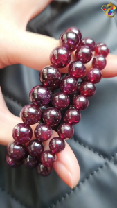 Premium Grade Umbalite Purple Garnet Bracelet
