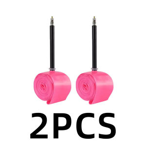 PINMOAP 1/2/5PCS Pink Road Bike Inner Tube 700c Bicycle Tire Tube Lightweight Presta Valve Tube For Road Cycling Repair Spare Pa
