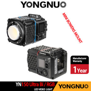 YONGNUO 150W YN150 Ultra Mini Bowens Mount LED Video Light Optional for Bi-color Version 2700K-6500K RGB Version 2000K-10000K