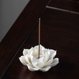 Ceramic Lotus Creative Zen Incense Holder