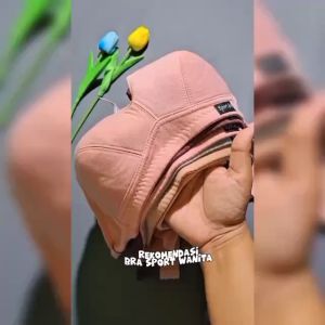 Set Bra Sport Wanita Nyaman dengan Tali Ditep Warna Cerah - Bahan Spandeks 12 pcs