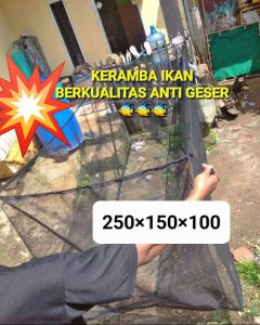 Keramba Ikan  Bahan Rk 250×150×100