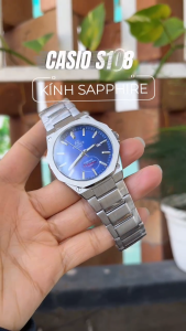 Đồng Hồ Nam Ca$io Edific EFR S108D-2A Classic Mặt Mỏng Màu Blue - Size 40mm - fullbox