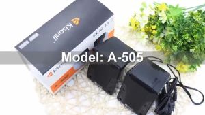 KISONLI Gaming Speaker Laptop/Komputer A505 Strong Compatibility With Volume Control - Biru