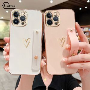 เคส Callfire 2023สุดหรูเคส A56 5G A55 OPPO สายรัดข้อมือ4G ปลอกแผ่นยางกันลื่นรักเคสโทรศัพท์มีลาย