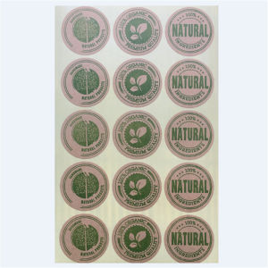 150 Pcs Kraft Paper Round Vintage Natural Organic Handmade Sealing Sticker Cake Packaging Label Sticker Baking Gift Decoration