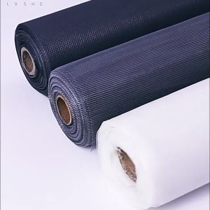 1/5M Fiberglass Screen Wire Mesh Self-installed Mosquito Protection Windows Doors Customized Invisible Breathable Net