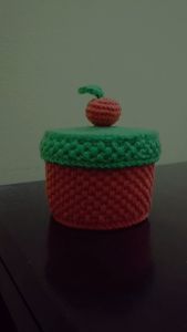 Handmade Crochet Small Container Craft Gifts/ Multipurpose small storage 手工编织小收纳