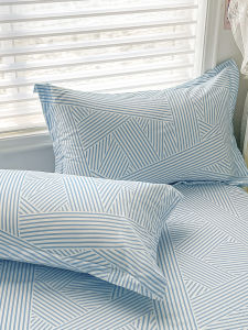 2025 New Pure Cotton Pillowcase Thickened 48cmx74cm Single Pair for Dormitory Home Use Inner Case Breathable Sweat Absorbent