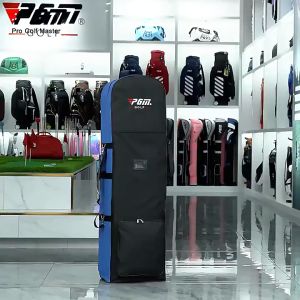 PGM Golf Bag travel Roda Wheels Golf cover Flight Bag Penutup Waterproof Nylon Ultralight Air Bag Pesawat Bagasi