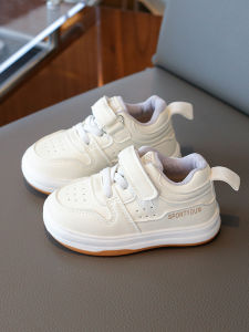 Baby Shoes Soft Bottom Skateboard Shoes 0-3 Years Old Baby Toddler Shoes Male Non Slip Female Spring & Fall New Arrival Children's White Shoes