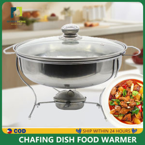 Chafing Dish Food Warmer With Cover Stainless steel Catering Food Tray Set Buffet with Alcohol Holder buffet stove