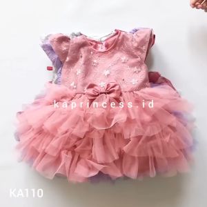 Biru Denim Dress Bayi 6 12 Bulan Model Terbaru 2024 Gaun Tutu Anak Warna Sage Green Marun Abu Ungu Lilac Kondangan Acara Pesta Hari Raya Rok Tutu Mewah Import Terlaris KA110