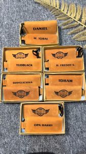 [KHUSUS NON COD] ZIO Grafir Custom Gantungan kunci kulit sapi untuk Mobil Motor STNK