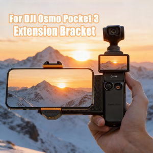 Phone Holder Set Expansion Accessories for Osmo Pocket 3 Universal Mini Extension Pole Tripod Compatible with DJI OSMO Pocket 3