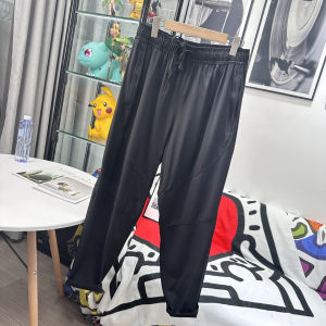 Comfortable Light Weight Breathable Ice Silk Casual Pants for Men Summer Outdoor Straight Leg Air Conditioning Trousers