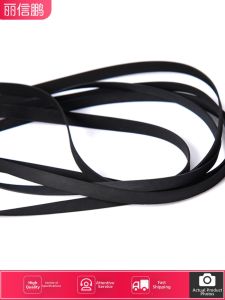 4-5mm Flat Belt Black Vinyl Record Player Tape Recorder Unwinder Machine Traction Belt Smooth Surface Processing