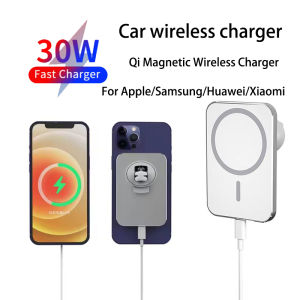 15W Wireless Car Charger Magnetic Phone Holder For iPhone 11 12 13 14 15 16 Pro Xiaomi Samsung Fast Charging Wireless Chargers