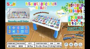 ( BISA COD ) PROMO Mainan Edukasi Anak 4in1 Puzzle Huruf Dan Angka Pancingan Magnet Ikan Montessori / Mainan Edukasi Board Game / Mainan Anak Laki Laki / Mainan Anak Perempuan SNI Murah